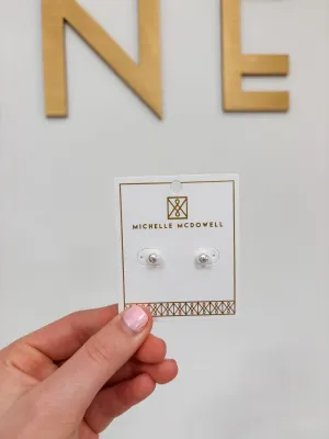 Grenada Shiny Silver Earrings