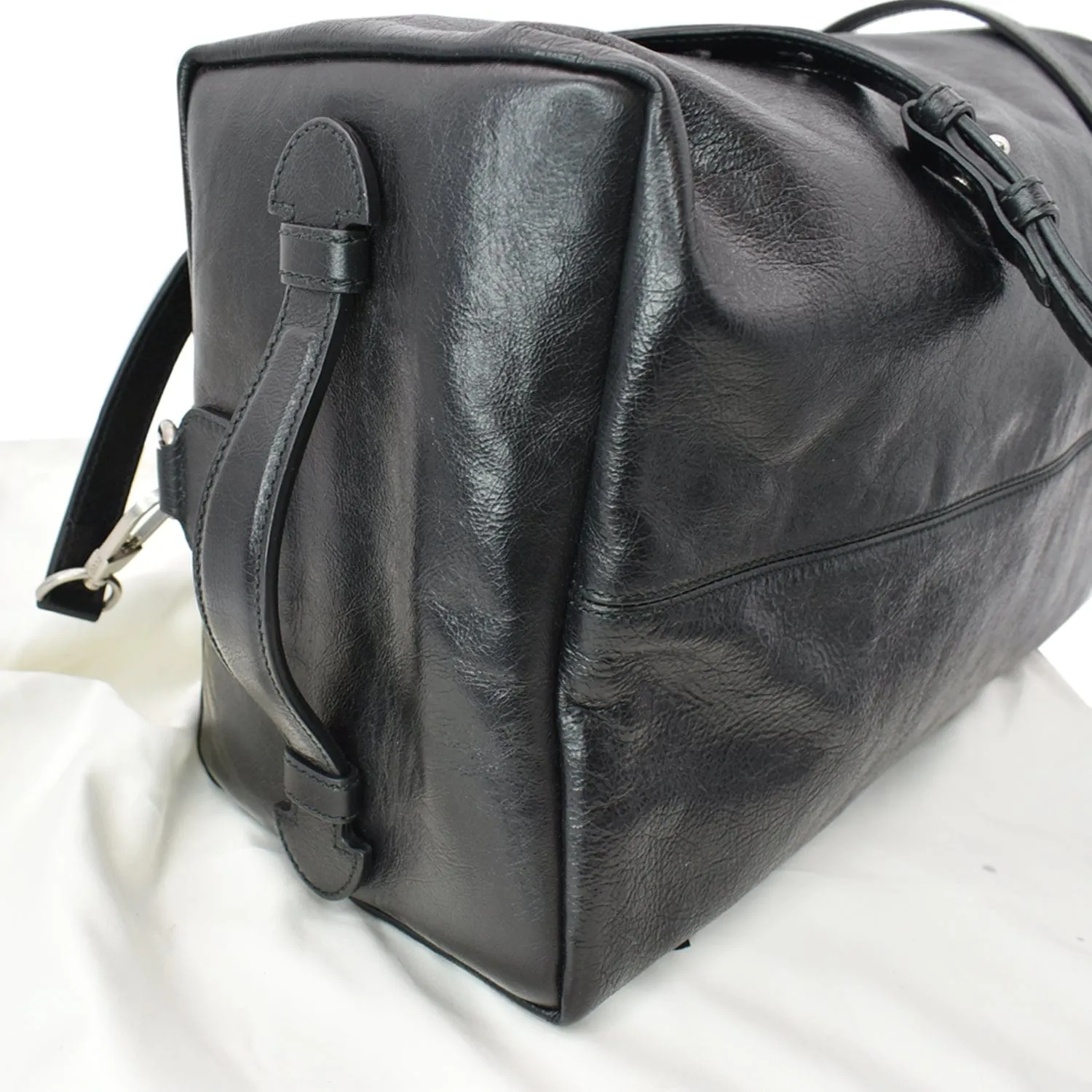 GUCCI Morpheus Leather Convertible Backpack Bag Black 587866 - Hot Deals
