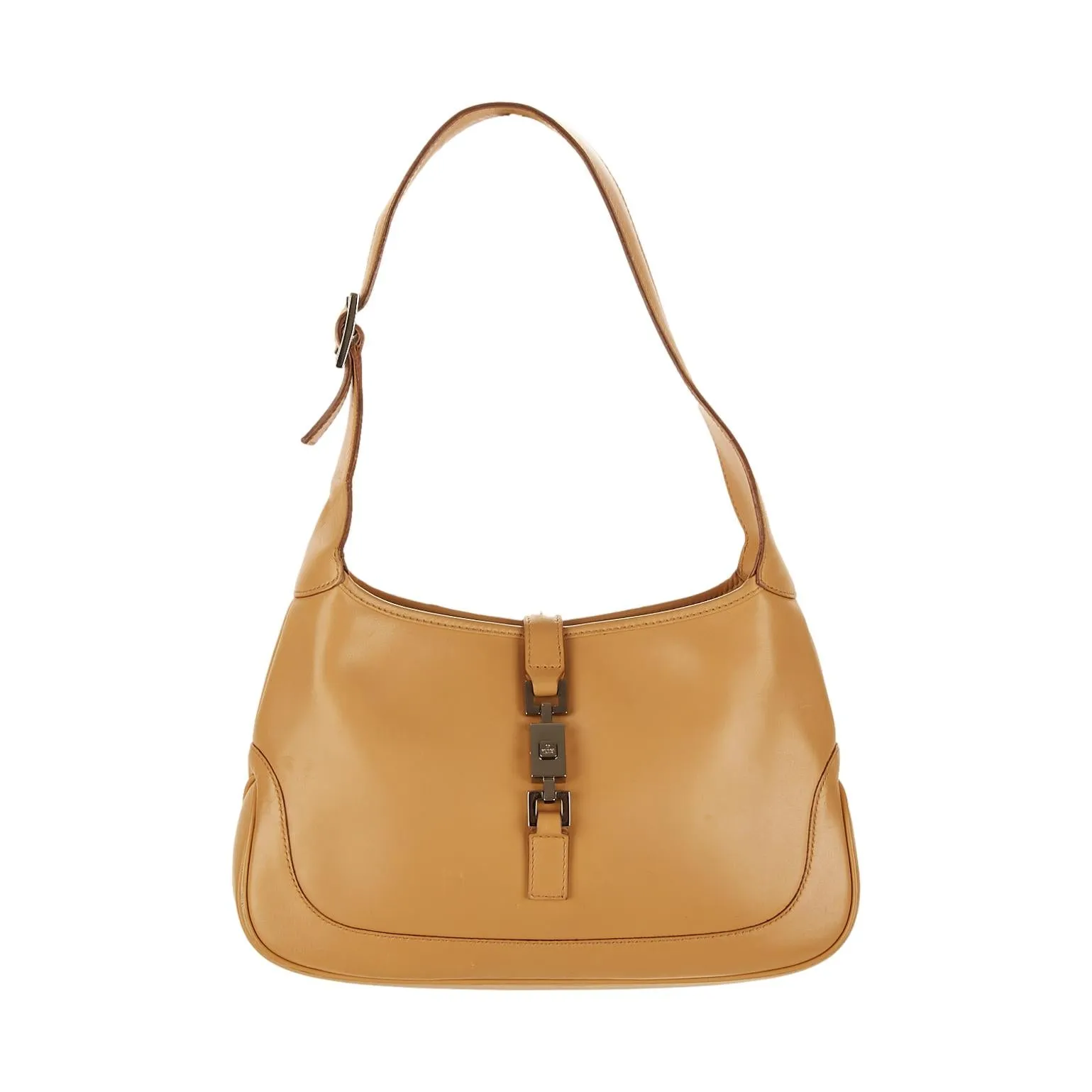 Gucci Nude Leather Jackie Bag