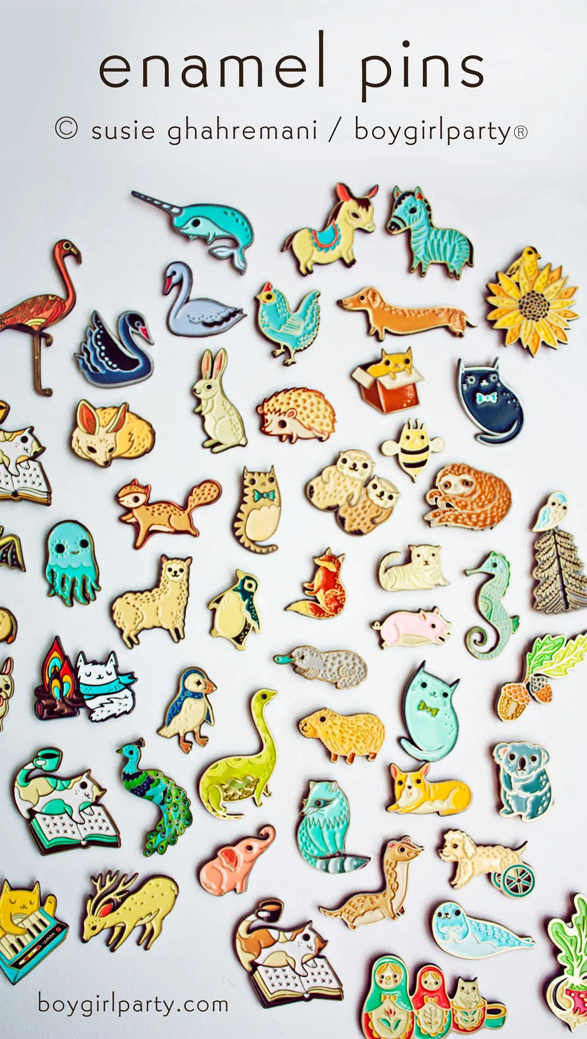 Guinea Pig enamel pin - cute pins by boygirlparty - guinea pig brooch