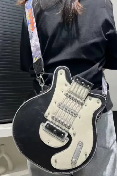 Guitar Crossbody Handbag