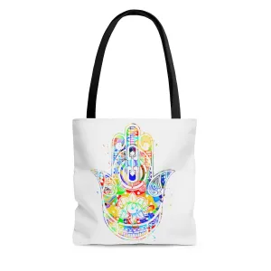 Hamsa Hand Tote Bag