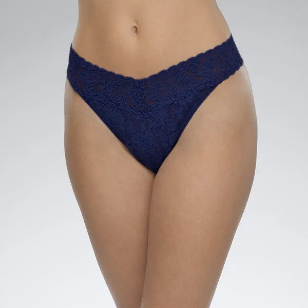 Hanky Panky: Lace Original Rise Thong - Basics