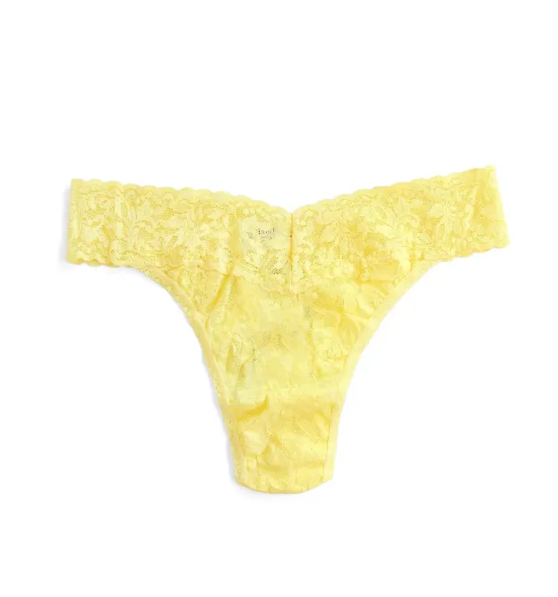 Hanky Panky: Lace Original Rise Thong - Fashion Colors