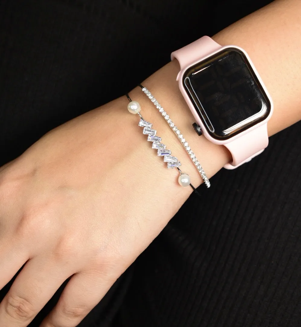 Hazel Studded Hand Cuff