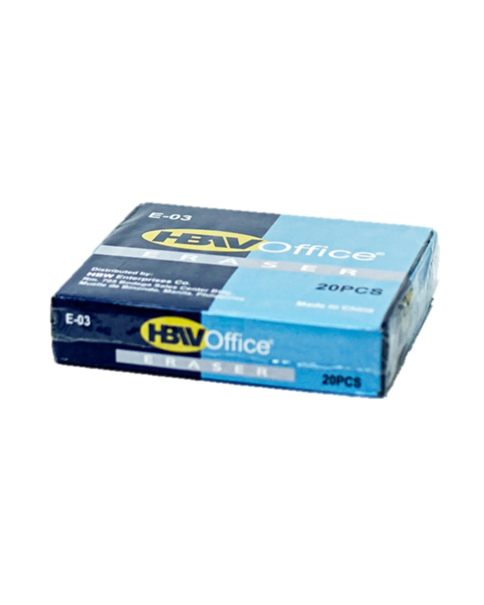 HBW Eraser E-03 White (20pcs)