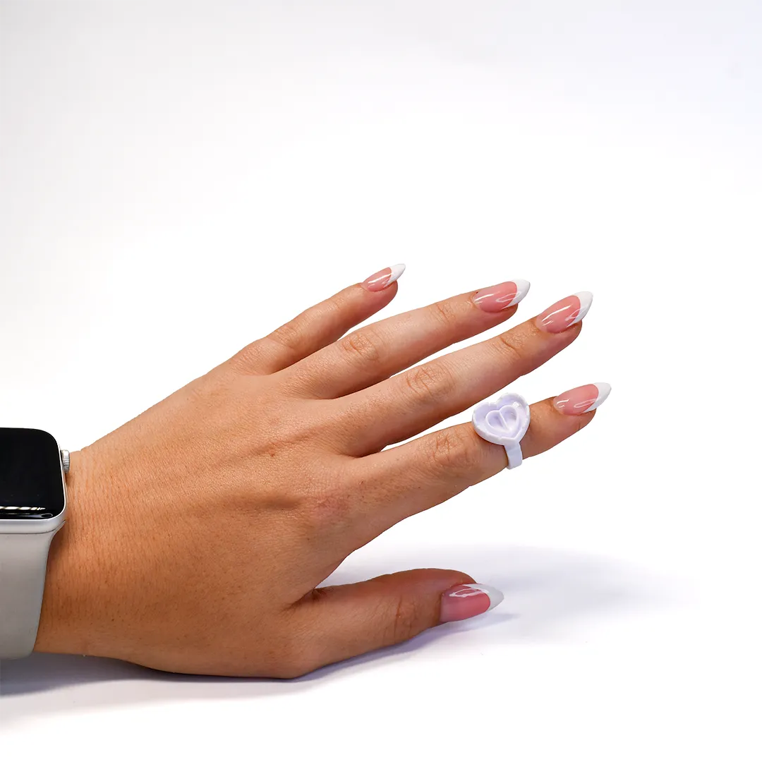 Heart Glue Ring