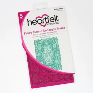 Heartfelt Creations - Classic Frame Dies - Fancy Classic Rectangle Frame/7384**