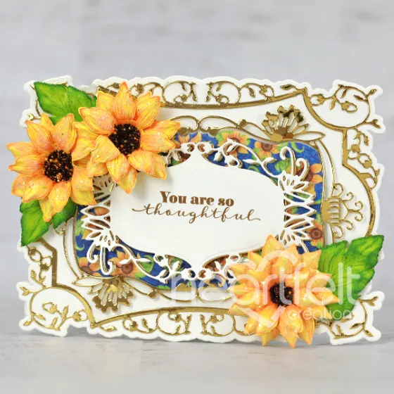 Heartfelt Creations - Classic Frame Dies - Fancy Classic Rectangle Frame/7384**
