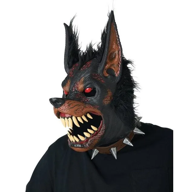 Hell Hound Ani-Motion Adult Costume Mask