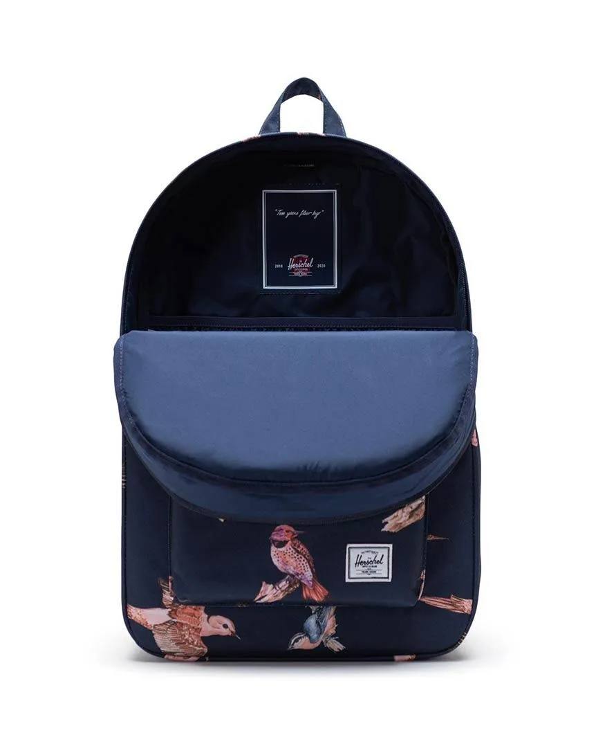 Heritage Birds Navy Backpack