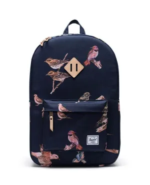 Heritage Birds Navy Backpack