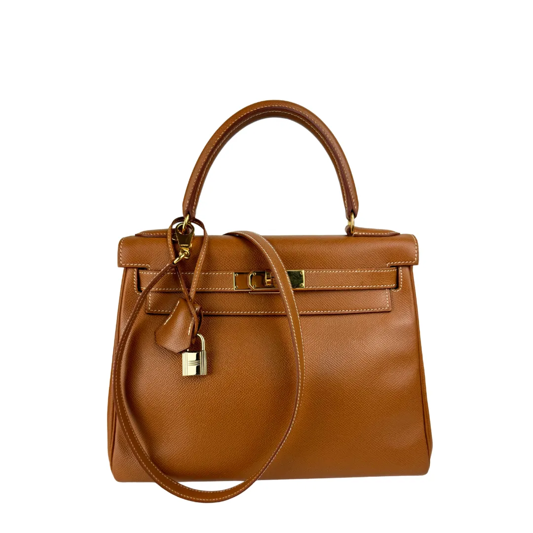 Hermès Epsom Kelly 28 Gold