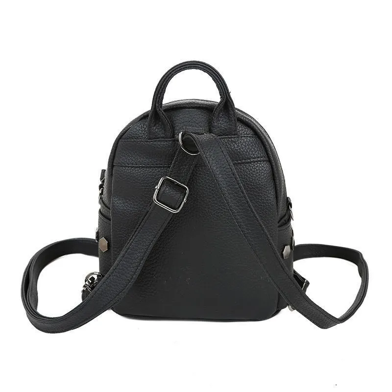 Hexagon Studded Backpack