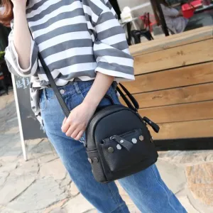 Hexagon Studded Backpack