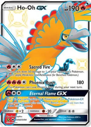 Ho-Oh-GX SV50/94 - Shiny Vault Pokemon Holofoil