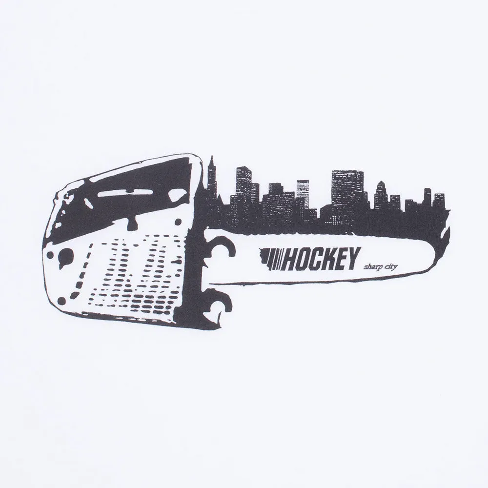 Hockey Sharp City Tee White