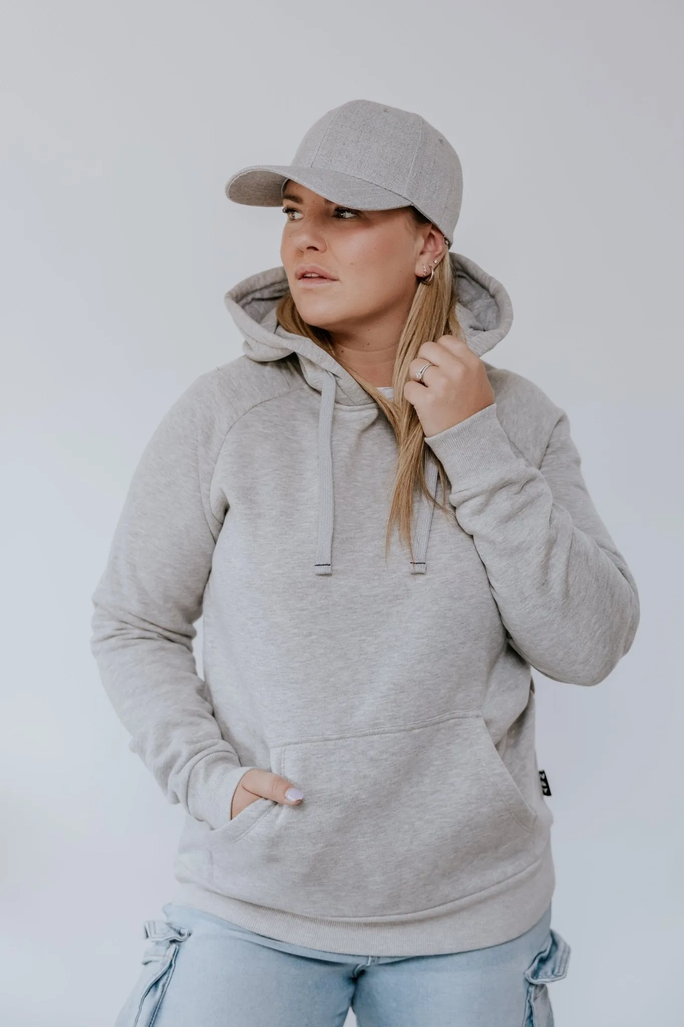 HOODIE BASIC -GRIS-