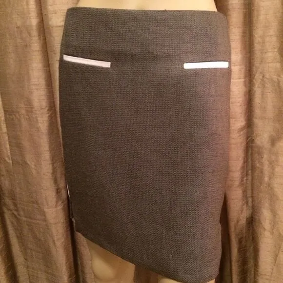 Hôtel Particulier Women's Bronze/Champagne Business Skirt-Size