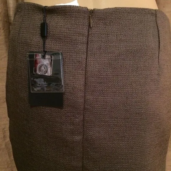 Hôtel Particulier Women's Bronze/Champagne Business Skirt-Size