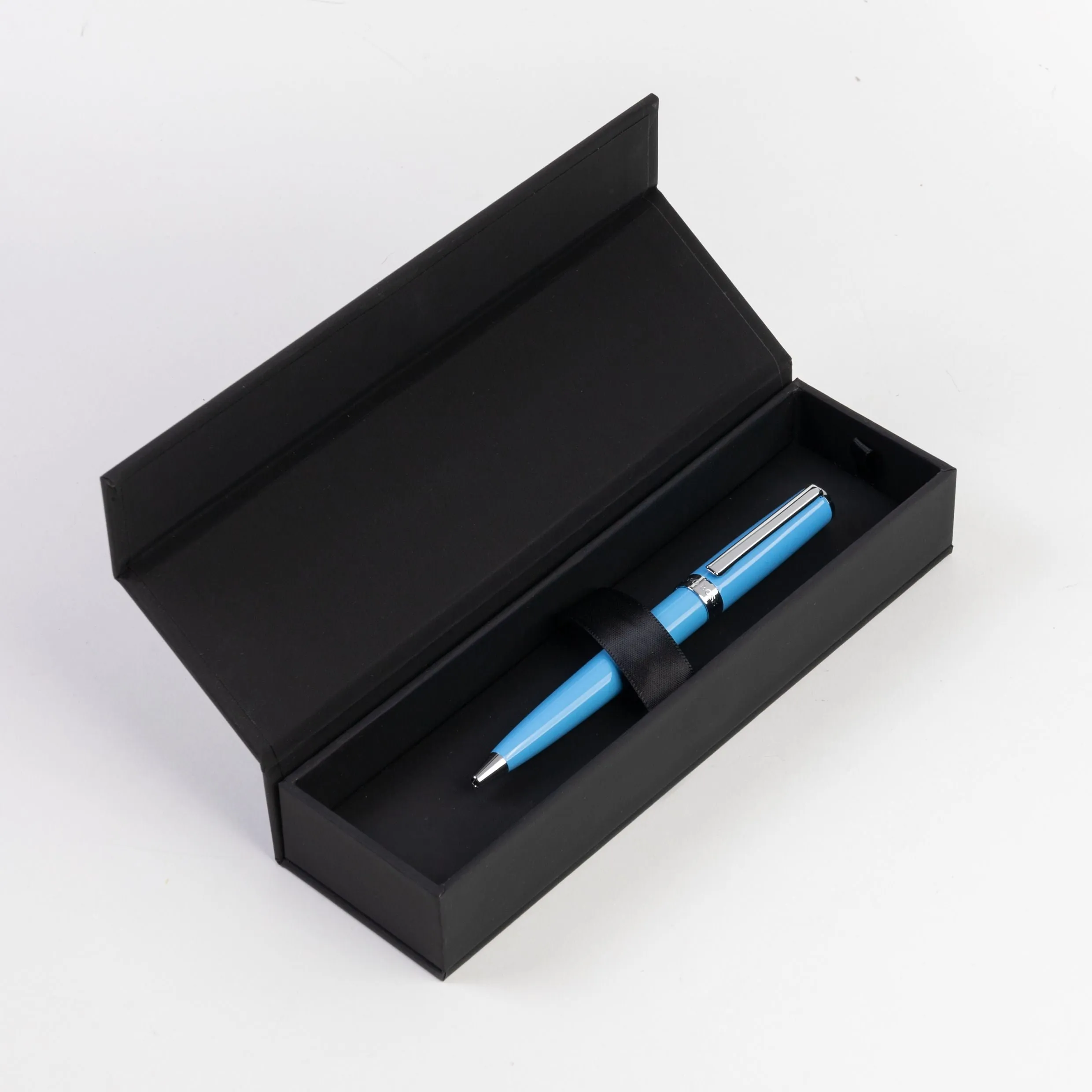 HUGO BOSS HSN2544M-Ballpoint pen Gear Icon Light Blue