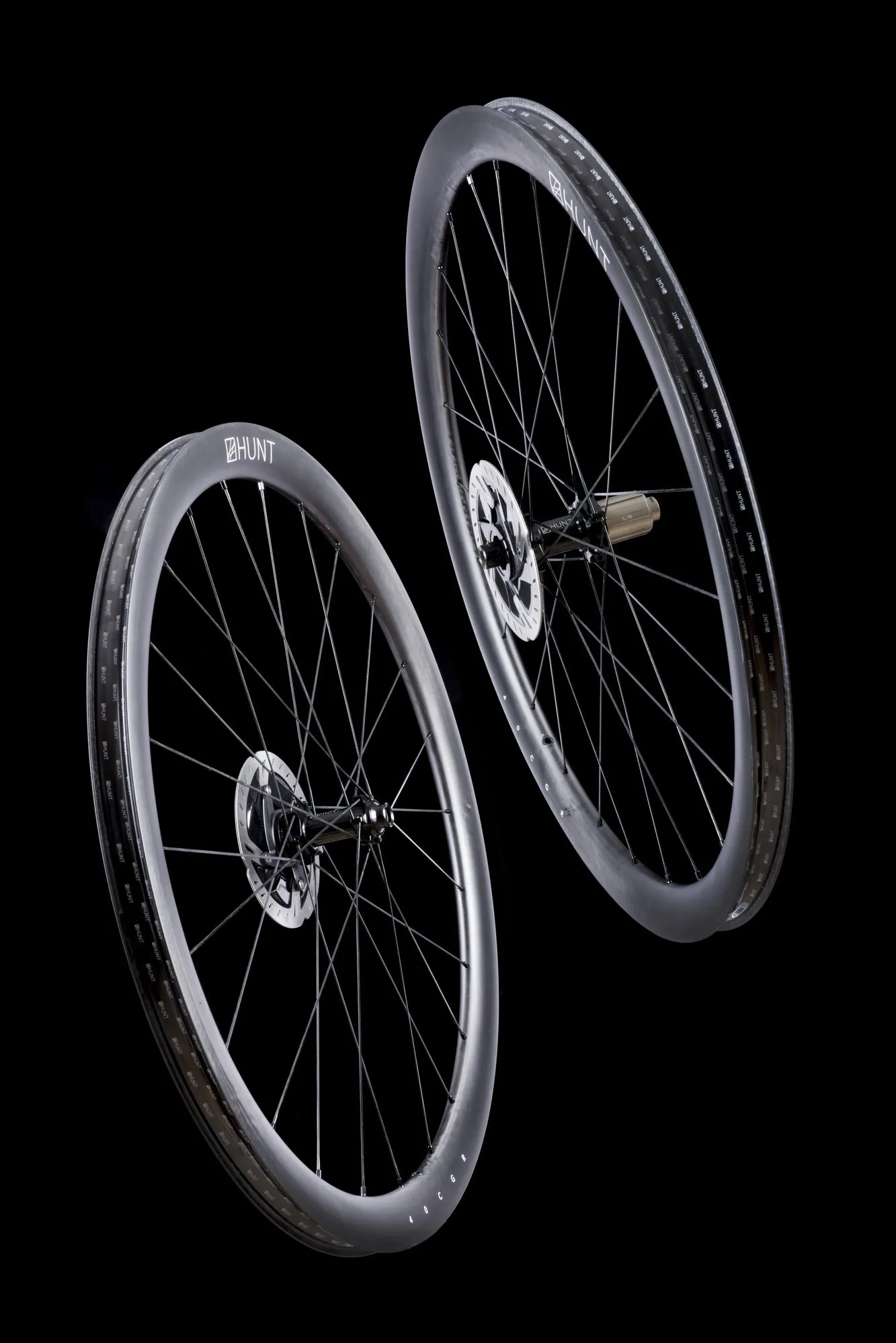 HUNT 40 Carbon Gravel Race Single Wheel