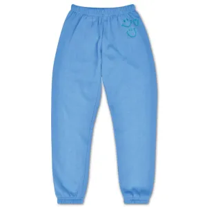 Iscream Happy Faces Bright Blue Basic Sweatpants