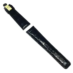 IWC Spezzoni Standard Standard Black Thursed Black Alligator 22/18 For Ardiglione Iwa47712 buckle