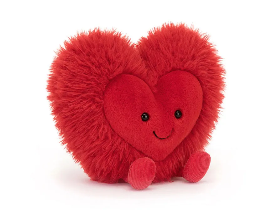 Jellycat - Amuseable Beatie Heart Large (One per online order)