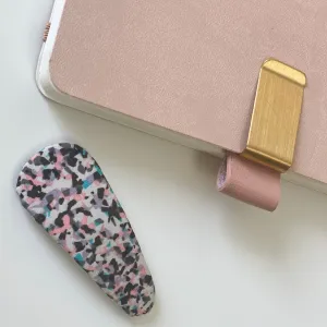 Jireh Bow - Rainbow Leopard Clip