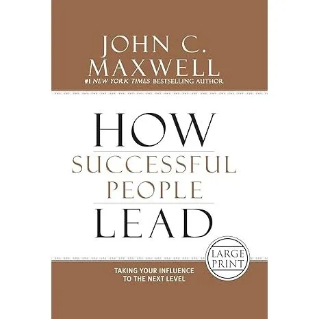 John C. Maxwell 2 Books Colection Set How Successful People Lead, Intentional Living Hardcover