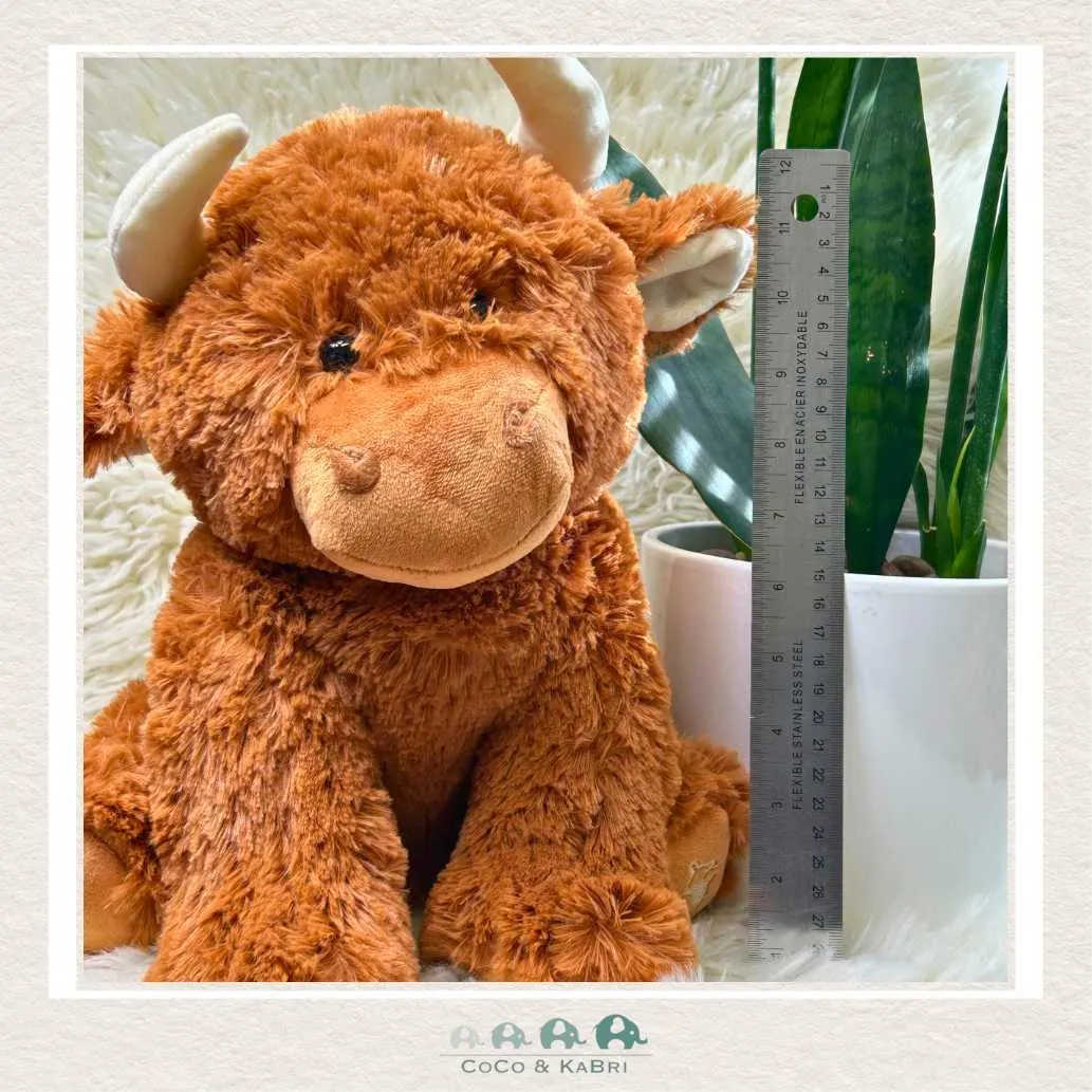 Jomanda: Brown Highland Cow Plush Large - 30cm