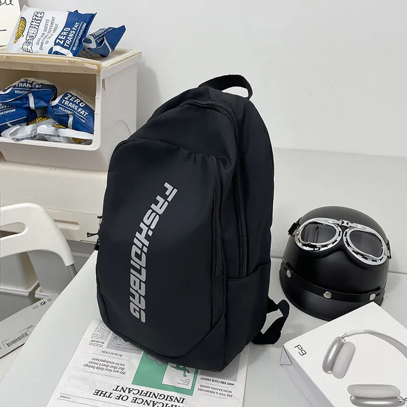 Junior High College Class Nylon Female Backpacks