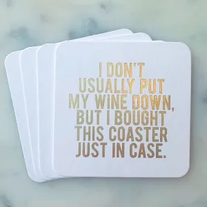 Just in Case Coasters