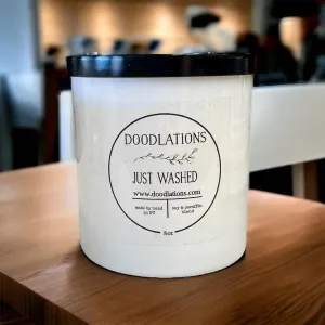 Just Washed Candle