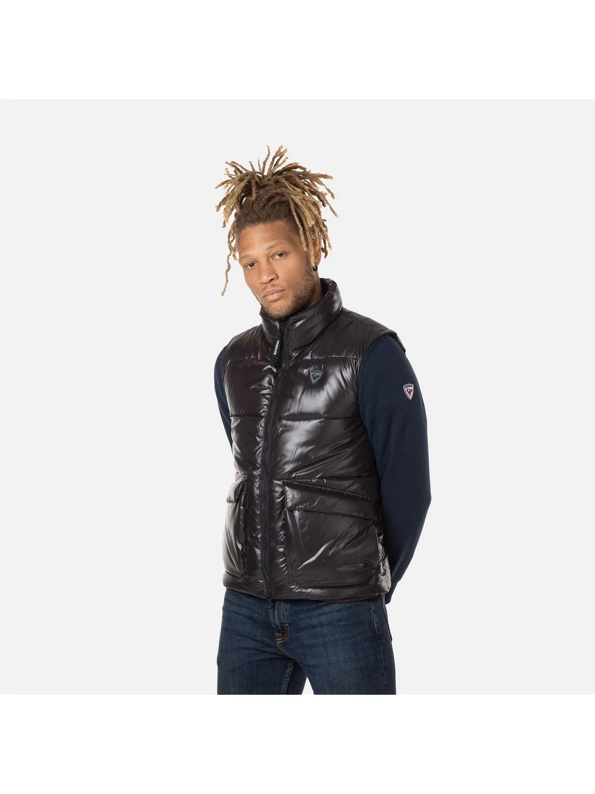 Kamizelka Rossignol Shiny Vest Jkt czarny