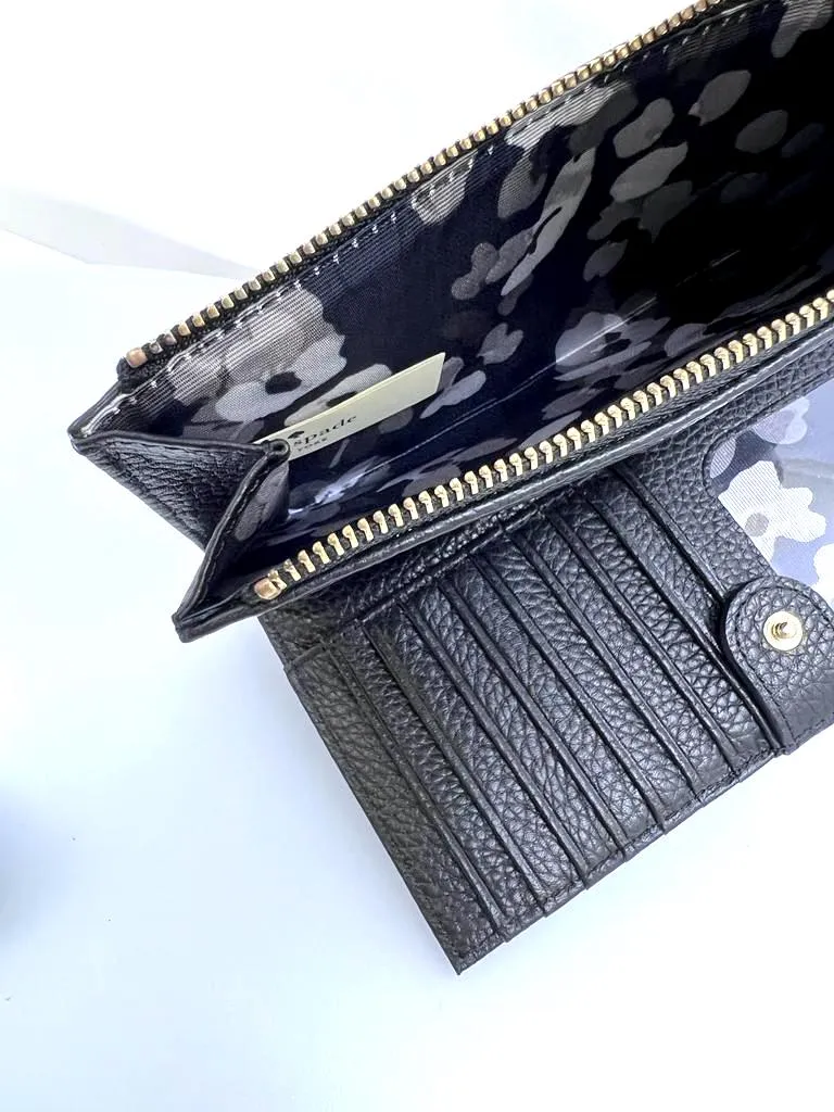 KATE SPADE SAFFIANO LEATHER CONTINENTAL WALLET/ WRISTLET