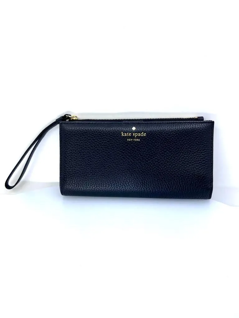KATE SPADE SAFFIANO LEATHER CONTINENTAL WALLET/ WRISTLET