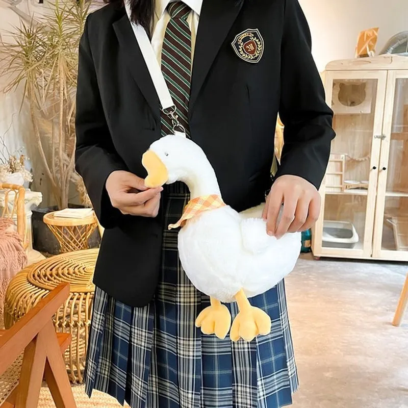 Kawaii Plush Duck Handbags