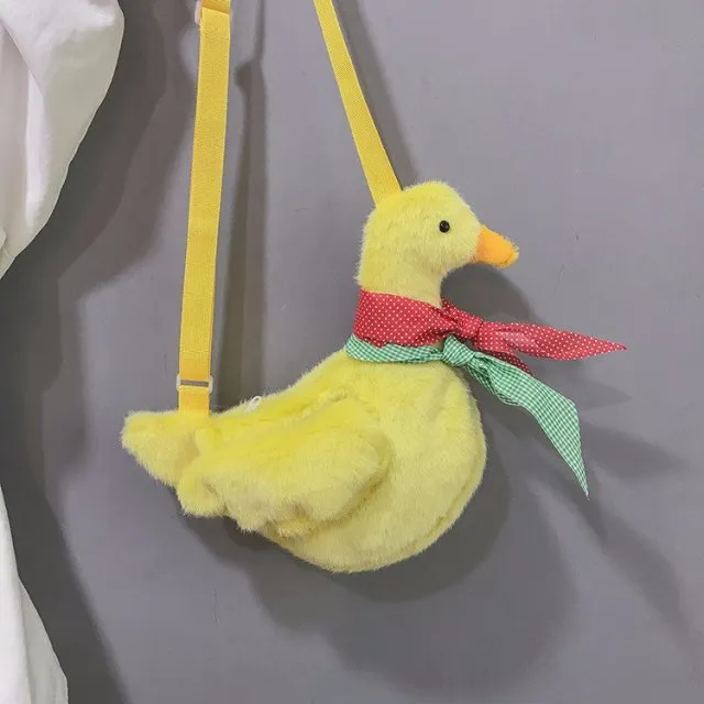 Kawaii Plush Duck Handbags
