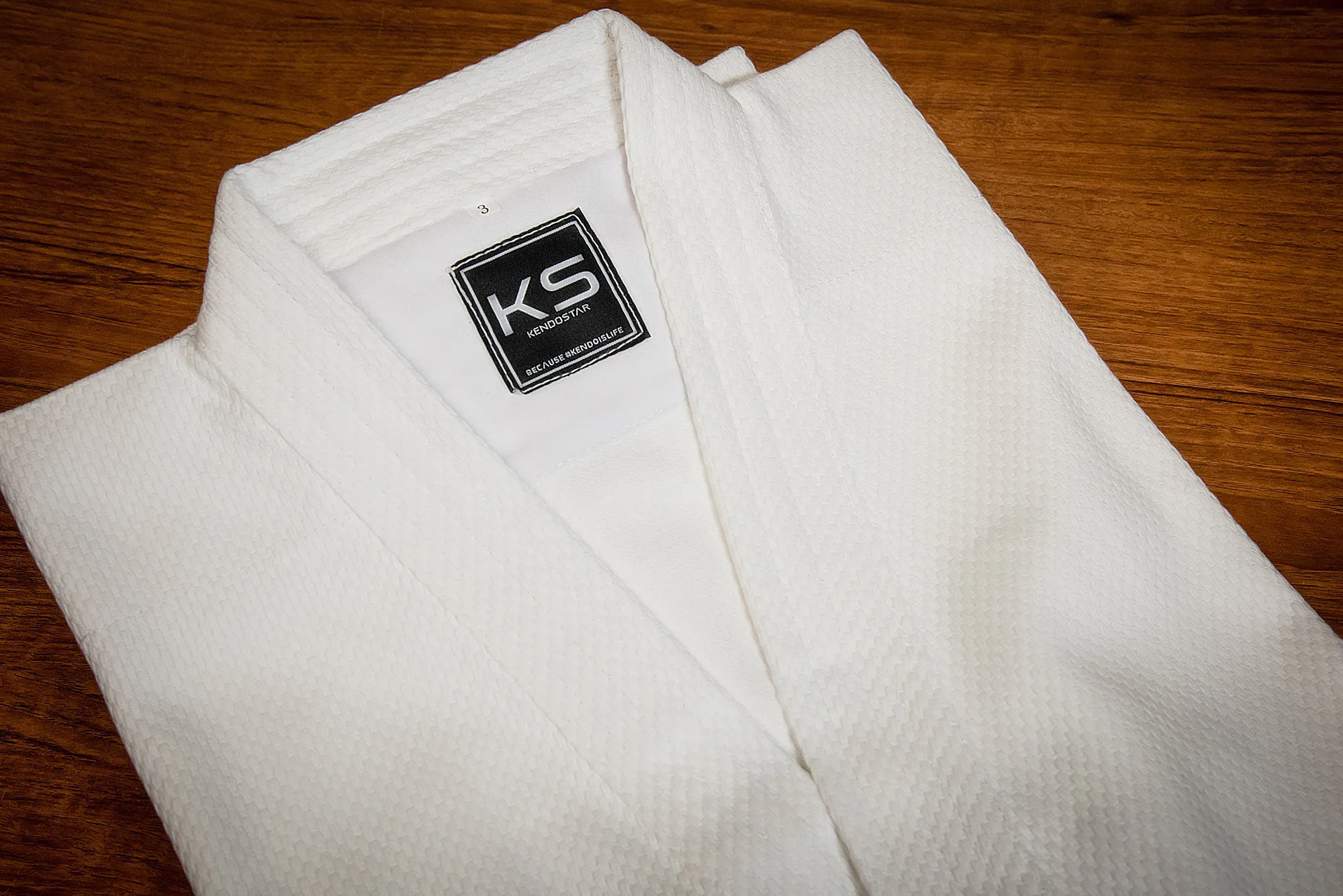 KendoStar Essentials: WHITE Single Layer Cotton Kendogi