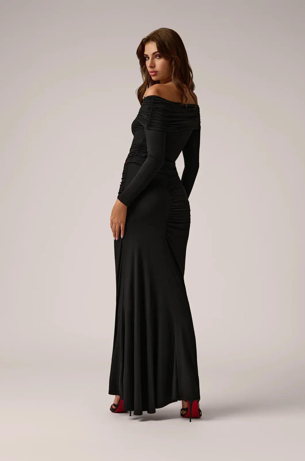 KIKI DE MONTPARNASSE Echauffe Off Shoulder Top