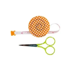 Kimberbell Measuring Tape and Thread Scissors Set