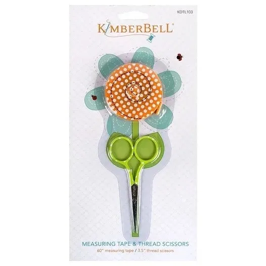 Kimberbell Measuring Tape and Thread Scissors Set