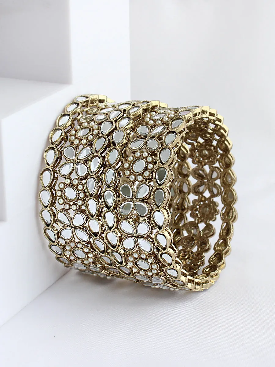 Kirat Mirror Bangle Set