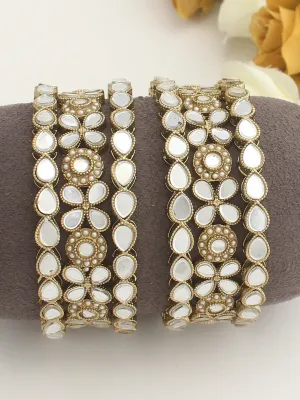 Kirat Mirror Bangle Set