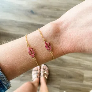 Kiss Kiss Bolo Bracelet