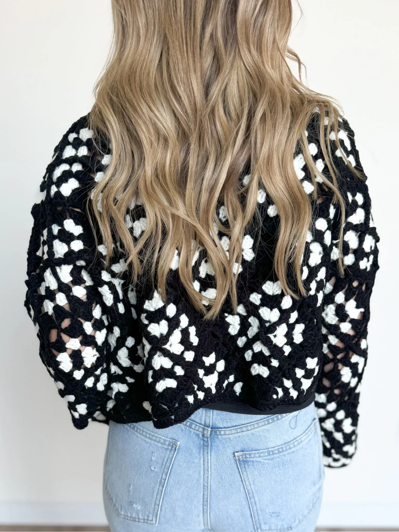 Kylee Macrame Cardigan