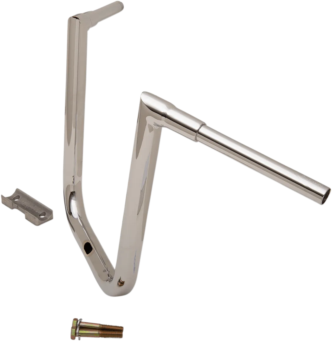 LA Choppers LA-7313-66 1-1/2in. Grande Twin Peaks Handlebars - 16in. Rise - Chrome