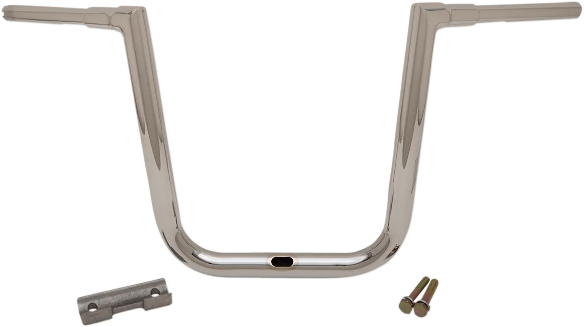 LA Choppers LA-7313-66 1-1/2in. Grande Twin Peaks Handlebars - 16in. Rise - Chrome